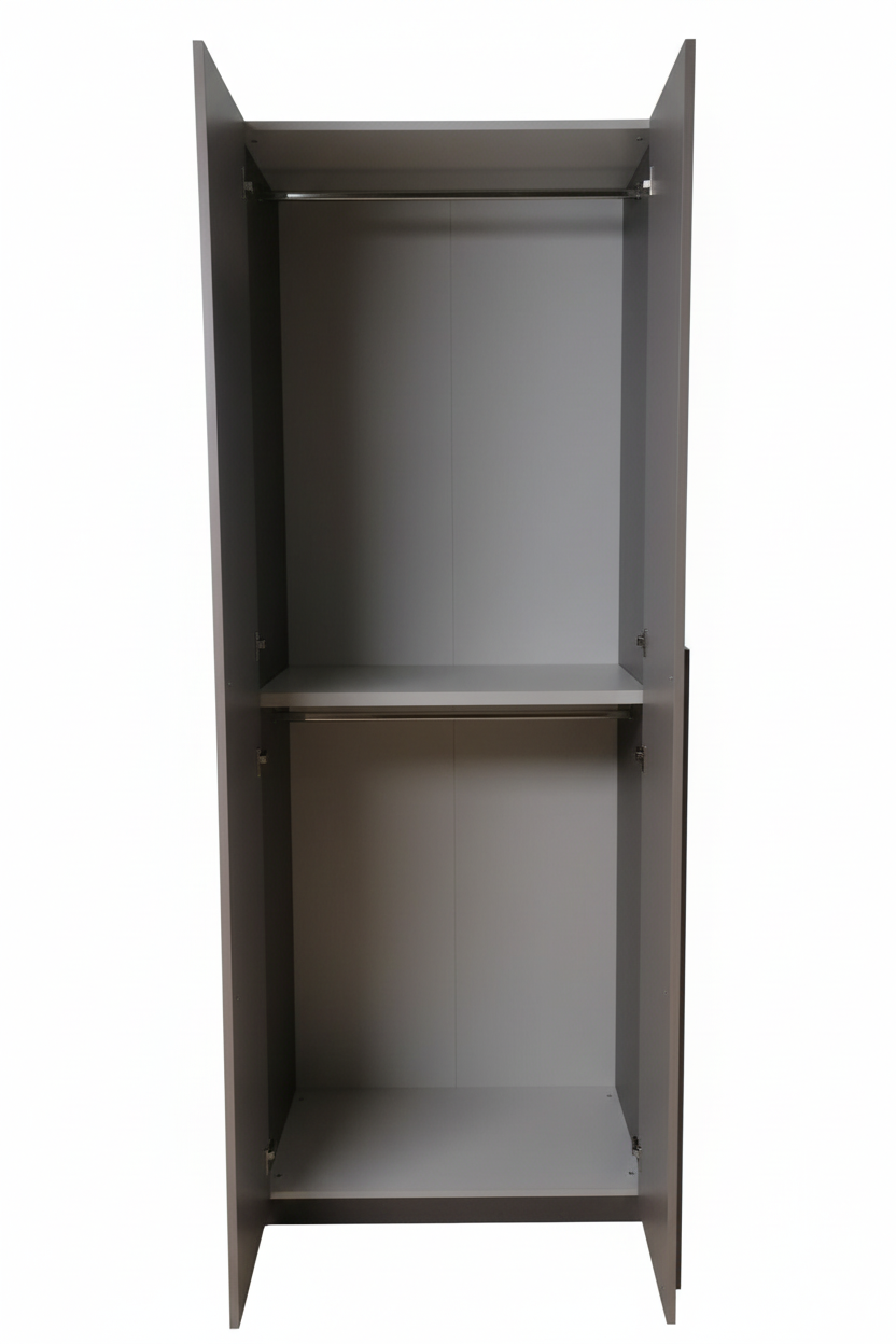 Armadio Due Ante Grigio Ottime condizioni